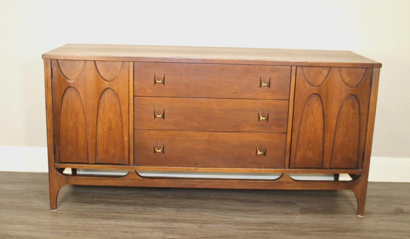 American Mahogany Broyhill Mid Century Sideboard