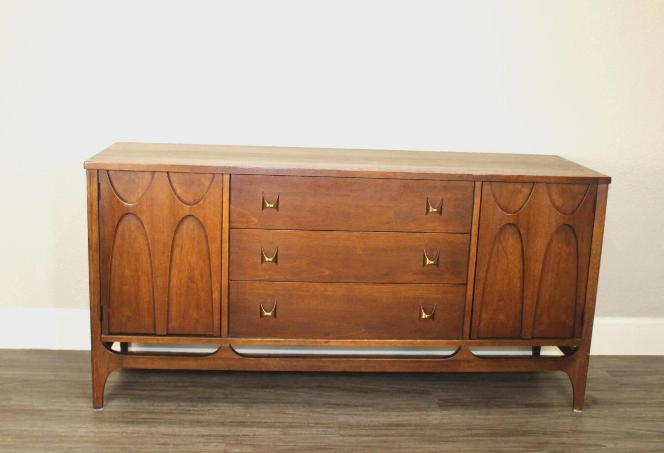 American Mahogany Broyhill Mid Century Sideboard