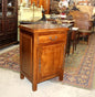 French Antique Chestnut Cabinet | 1 Door 1 Drawer Storage Nightstand