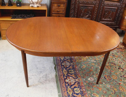 Mid Century Teak Draw Leaf G Plan Butterfly Leaf Dining Table