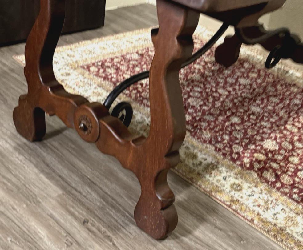 French Antique Renaissance Oak Dining Table | Spanish Style