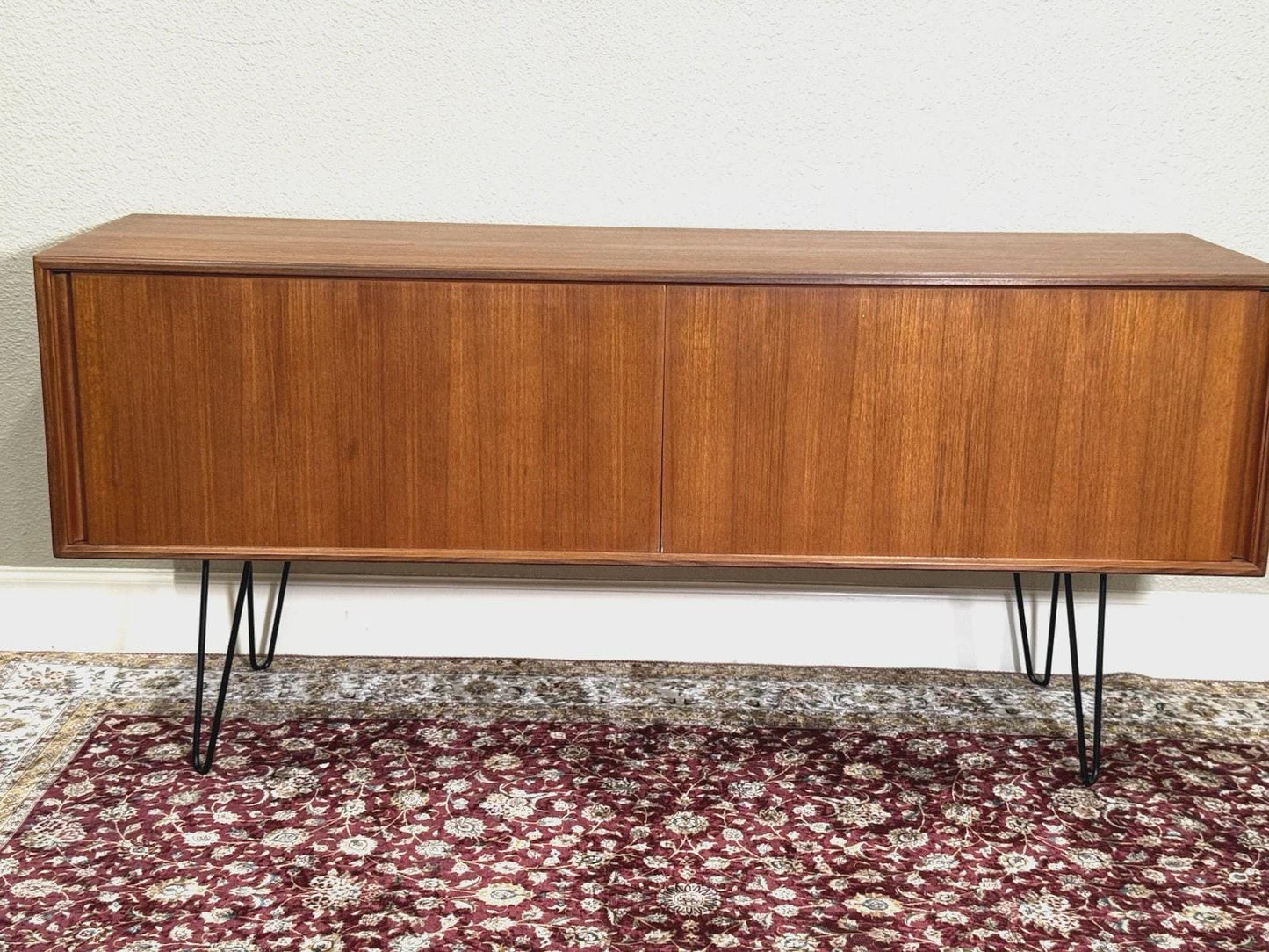Mid Century Modern G Plan Teak Sideboard, Danish Credenza Bar Cabinet, Vintage MCM Storage