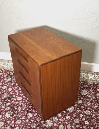 Mid Century Modern G Plan Teak Chest of Drawers, Vintage Danish Style Dresser, MCM Bedroom Storage