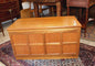 Mid Century Modern Teak Drop Front Bar Cabinet, Danish Modern Liquor Cabinet, Vintage MCM Storage