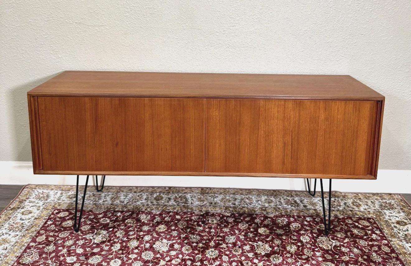 Mid Century Modern G Plan Teak Sideboard, Danish Credenza Bar Cabinet, Vintage MCM Storage