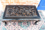 Carved Wood Chinese Coffee Table