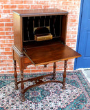 American Antique Mahogany Drop Front Secretary Desk